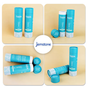 Usine de tubes en papier divers personnalisés Vente en gros Tube de papier d'emballage imprimé en couleur personnalisé avec couvercle - Product Image 6