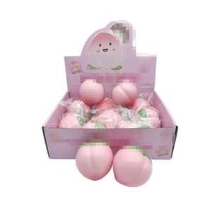 Jouet à presser réaliste en forme de pêche, à récupération lente, anti-stress et anti-anxiété, cadeau créatif - Product Image 5