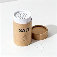 Tube d'emballage écologique en papier recyclable pour poudre d'épices, poudre de shampoing et autres produits en poudre