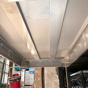 Bàn làm việc nhà bếp bằng thép không gỉ đa năng, có thể điều chỉnh chiều cao, kèm tấm chắn nước khi chuẩn bị bữa ăn - Product Image 6