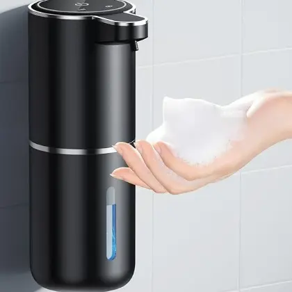 Touchless Electric Smart Infrarood Sensor Wandgemonteerde Handschuimpomp Automatische Zeepdispenser Badkamer Huishoudelijk Gebruik