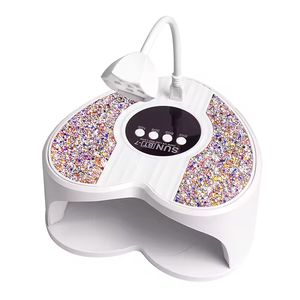 Nouveau 288W OEM <span class=keywords><strong>SUN</strong></span> BT-<span class=keywords><strong>7</strong></span> coeur forme Gel vernis UV LED lampe à ongles 45Leds capteur automatique UV LED sèche-ongles avec diamant BT7 - Product Image 5