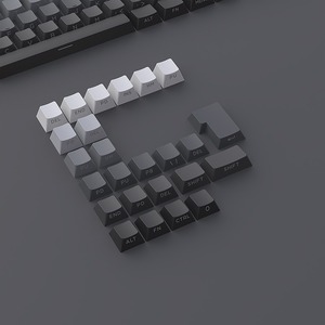 Đen Gradient Keycap Bên In Nhân Vật Truyền Ánh Sáng 133 Phím Đôi Bắn Anh Đào Hồ Sơ Cho MX Loại Bàn Phím <span class=keywords><strong>Key</strong></span> <span class=keywords><strong>Cap</strong></span> - Product Image 4