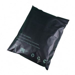 Self Adhesive <b>Compostable</b> Biodegradable Plastic Mailing Mailer Parcel <b>Bags</b> with Customizable Thickness for Grocery Promotion Use - Product Image 1