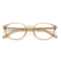 Lbashades M209 – Nouvelles montures de lunettes ovales rétro en acétate, personnalisables avec logo, lunettes de luxe à charnières à ressort, pour femmes