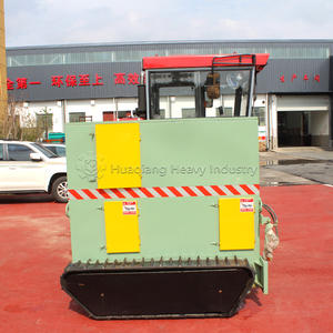 เครื่องเทอร์เนอร์หมักปุ๋ยชีวภาพใบต้นไม้สายพานตีนตะขาบ - Product Image 3