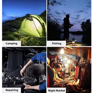 80000LM Linterna <span class=keywords><strong>solar</strong></span> Luz 5 modos USB <span class=keywords><strong>Solar</strong></span> Portátil Tienda de campaña Lámpara Noche al aire libre LED Bombilla Lámparas Mercado Emergencia Camping Luz - Product Image 6