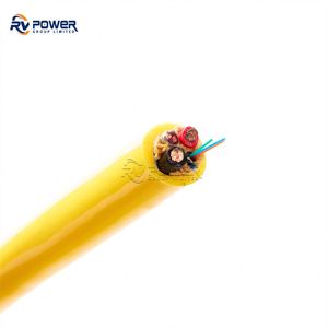 Câble en cuivre personnalisé renforcé de Kevlar, enveloppé de fibre optique pour résistance à la flexion et à l'étirement - Product Image 4