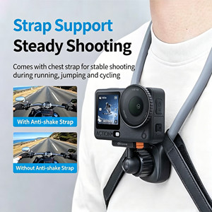 Support de cou en silicone à dégagement rapide avec fixation magnétique pour GoPro Hero Insta360 Ace <span class=keywords><strong>Pro</strong></span> 2 <span class=keywords><strong>X5</strong></span>, support de cou pour DJI Nano/Action 6/5Pro/4/3 - Product Image 6