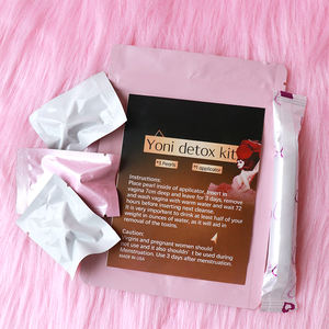 3 Yoni Detox Pearl + 1 аппликатор, китайская фабрика, оптовая продажа, 100% оригинальный комплект Yoni Detox Pearl, Точечные Тампоны - Product Image 1