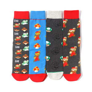 2024 personnalisé Socken bande dessinée Designer Calcetines Meias coton Funky drôle fou coréen hommes femmes nouveauté équipage dessin animé chaussettes - Product Image 3