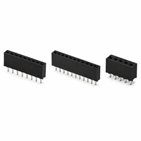 Header Pin Strip Bulat OEM ODM 2.54mm dengan 1x20 Pin, Header Female 2.54mm dan Header Pin PCB Pitch 2.54mm untuk DIY Elektronik