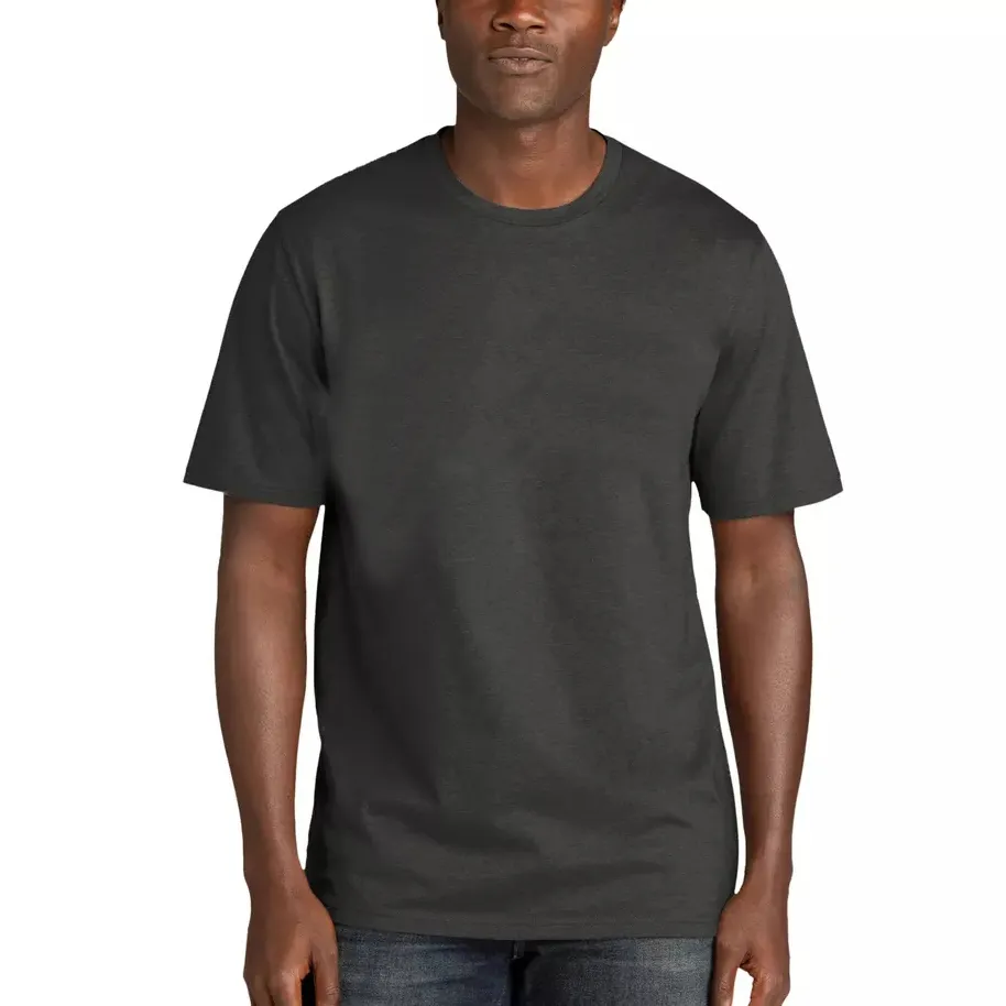 T-shirt da uomo taglie forti da uomo con stampa personalizzata Casual traspirante all'ingrosso di alta qualità per uomo 100% cotone