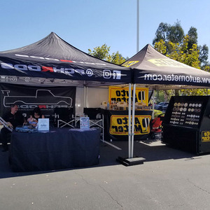 Tenda Pubblicitaria in Lega di Alluminio 3x3 m con Logo Personalizzato per Eventi all'Aperto Fiere Promozioni Gazebo Pieghevole - Product Image 2