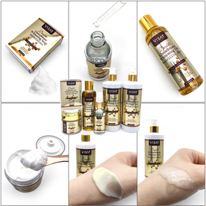 Produits cosmétiques Caramel pour la peau noire, traitement de l'acné, sérum pour le visage, lotion pour le corps, ensemble de soins de la peau pour femmes noires - Product Image 3