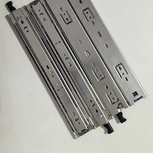14 inch 76mm chiều rộng 220kg Công suất nặng Ngăn kéo trượt 3 lần bóng mang thép không gỉ phần cứng ngăn kéo đầy đủ - Product Image 1