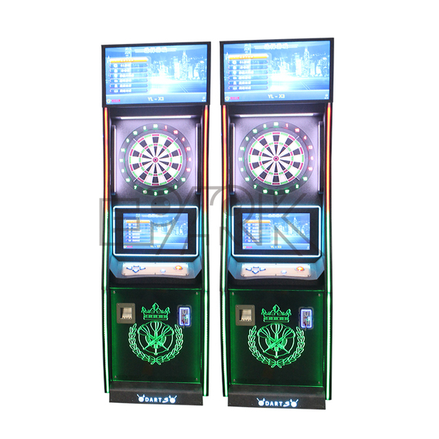 Wooden Cabinet Coin Operated Dart Machine bar Arcade Game Dart Machine Electronic Machine for Club