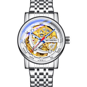 MG.ORKINA 111 Nuevo Reloj Mecánico para Hombre, Totalmente Automático, Resistente al Agua, Reloj de Moda Transparente y Hueco 2025 - Product Image 6