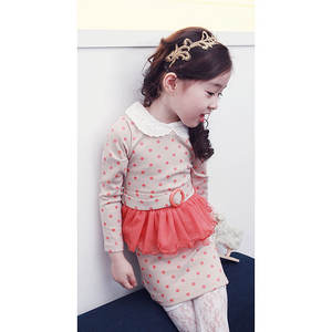 Ropa Infantil al por Mayor, Vestidos de Princesa de Manga Larga para Niñas Pequeñas de 2 a 7 Años, de China - Product Image 2