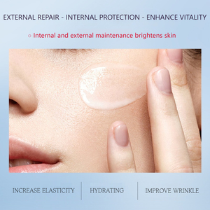 Crema Facial Hidratante Cremosa con Ácido Hialurónico, Antiarrugas, Minimiza Poros, Iluminadora, Reafirmante, Beneficios, Marca Blanca - Product Image 4