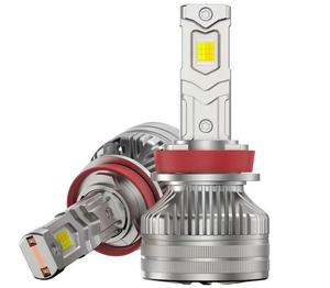 Công suất cao 3 màu Led Đèn Pha H8 H11 ứng dụng thông minh kiểm soát 160W 30000 Lumen Led Đèn Pha chuyển đổi <span class=keywords><strong>Kit</strong></span> plug and play - Product Image 5