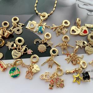 Collar de joyería de moda para hombre y mujer, amuleto encantador de cristal transparente, estrella de corazón para hombre y mujer - Product Image 4