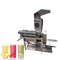 Kokosmelk Extractiemachine Verticaal Model Fruit- en Groentesapcentrifuge Motor Hoge Productiviteit Vermaal- en Verwerkingsmachine