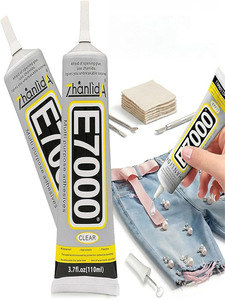 Pegamento Líquido Transparente de Viscosidad Media Zhanlida E7000, 50 ml, Juego de 15 Unidades para Tela, Joyería, Reparación de Diamantes, Manualidades - Product Image 3