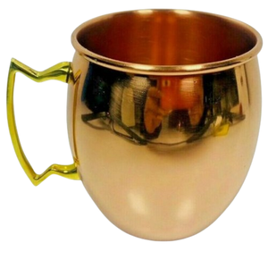 Accesorios de barra pulida brillante diseño grabado cerveza y vino bebida taza de cobre para servidor de bebidas Camping uso al aire libre - Product Image 6