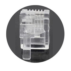 Chúng tôi điện thoại <span class=keywords><strong>Adapter</strong></span> RJ12 Trái Loại <span class=keywords><strong>6P6C</strong></span> Hitec htp34010 100% OEM tương thích - Product Image 1