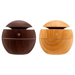 130Ml Mini Air Diffuser Mushroom Wood Grain <b>Humidifier</b> Perfume Diffuser Portable Electric Fragrance Essential Oil Aroma Diffuser - Product Image 2