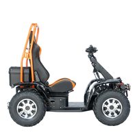 Scooter électrique pliable tout-terrain 60V 50Ah avec batterie au lithium, 4 roues, moteur quad, pour personnes âgées, scooter de mobilité pour adultes