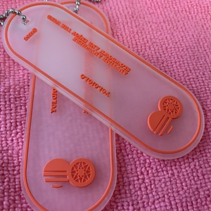 Logo personalizzato del marchio trasparente in PVC morbido gomma hang Tag, logo convesso professionale 3D Silicone plastica etichetta per cucire - Product Image 2