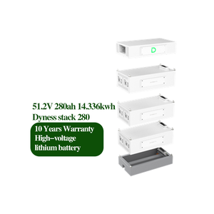 بطارية ليثيوم داينس ديي للتخزين الشمسي 100 أمبير ساعة 51.2 فولت 30 كيلو واط ساعة 60 كيلو واط ساعة 80 كيلو واط ساعة 100 كيلو واط ساعة بطارية عاكس هجين بجهد منخفض 48 فولت - Product Image 1