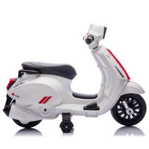 Moto da corsa Sprint anni sessanta modello elettrico in plastica per bambini con licenza per auto a batteria - Product Image 5