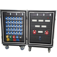 Boîte de distribution électrique de qualité supérieure, 3 phases, 32 ampères, 18 prises, pour extérieur