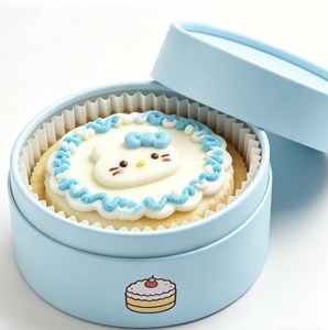 Eco Friendly Kraft Paper Canister, Food Grade Round Cardboard Tube <b>Box</b> for Cheesecake, Baking Dessert & <b>Bakery</b> Gift - Product Image 4