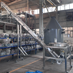 เครื่องยกอนุภาคผงสแตนเลสสายพานลำเลียงมังกรแบบเกลียวถังเดี่ยว - Product Image 6