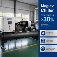 Enfriador Centrífugo de Levitación Magnética GRAD con Ahorro de Energía del 50%, Sin Aceite, con Control Inteligente IoT, Sistema Industrial