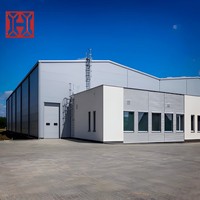 Edificio de Taller de Estructura de Acero Prefabricado de Estilo Moderno para Almacenes Ligeros e Instalaciones de Almacenamiento