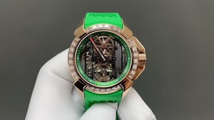 Montre mécanique en céramique avec cristal saphir, étanche, mouvement automatique - Product Image 3