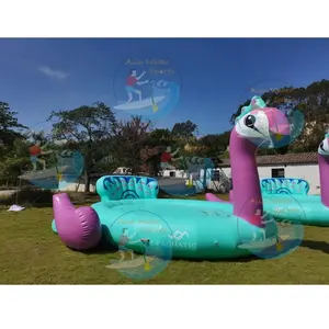 Flamingo Swim Pool Float grande prodotto gonfiabile Swing Ring gonfiabile grandi giocattoli per bambini e adulti