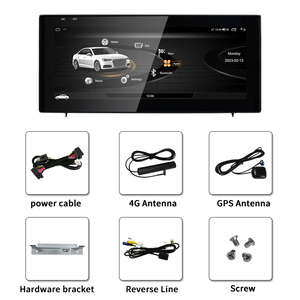 HFMidia MTK8581 10.25" 8 cœurs Android 14 Apple Carplay pour lecteurs vidéo de voiture AUDI A3 2013-2018, navigation GPS multimédia - Product Image 6