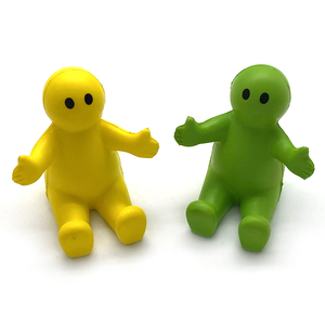 Pelota Antiestrés Promocional de Espuma de PU con Forma Humana, Soporte para Teléfono Móvil, Juguete para Aliviar el Estrés, Publicidad con Logotipo Personalizado para Adultos - Product Image 2