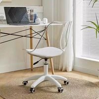 Moderne et Simple Acrylique Transparent Maquillage Salle D'étude Populaire Transparent Chambre Maquillage Table Bureau Bureau Dossier Chaise