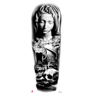 Nuovo arrivo uomo impermeabile Full Arm tigre <span class=keywords><strong>leone</strong></span> animale tatuaggio <span class=keywords><strong>adesivo</strong></span> temporaneo di lunga durata del tatuaggio <span class=keywords><strong>adesivo</strong></span> per il corpo - Product Image 5