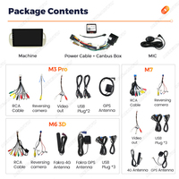 MEKEDE-Reproductor multimedia M6 para coche, navegador GPS de 8 núcleos, 12 + 256G, Android Car-play, FM, AM, BT5.0, para Fiat 500