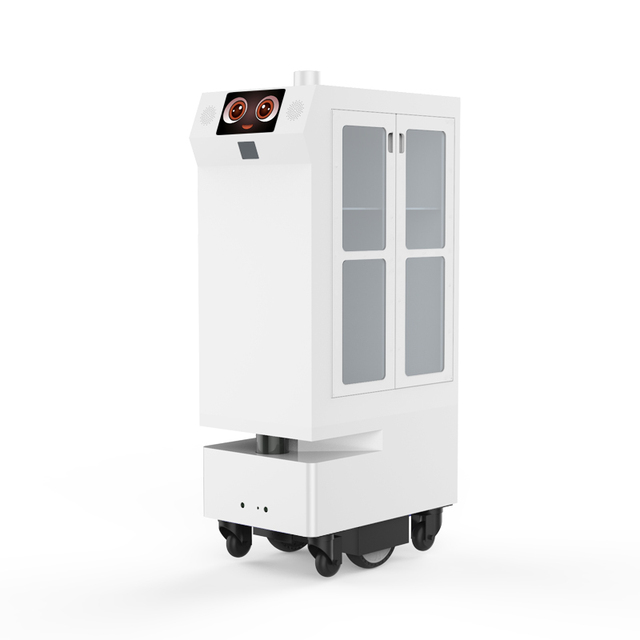 Reeman Automatic Obstacle Avoidance Direct Medical Restaurant Hotel Office Assistant AI Mobile Robot Intelligent Delivery Robot