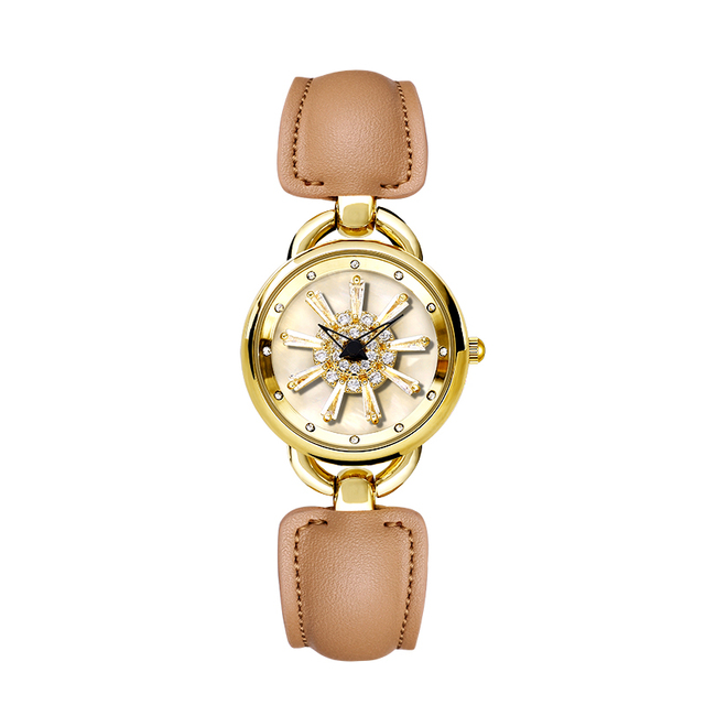 Top Selling Women's Leather Strap Quartz Wristwatch Ladies Fashion Square Good Watch with High Fashion Stylish Design