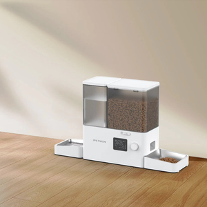CITICITY Hot Seller 2-in-1 Automatic Pet Feeder with 3.5L Water and 5L Food Capacity Includes Charger and <b>Battery</b> Backup - Product Image 4